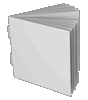 Hochzeitszeitung mit Drahtheftung, Endformat Quadrat 21,0 cm x 21,0 cm, 12-seitig