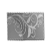 Trauerkarte DIN A5 quer 4/4 farbig mit beidseitig partieller UV-Lackierung