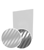 Visitenkarten hoch 5/0 farbig 55 x 85 mm mit beidseitig partieller UV-Lackierung <br>einseitig bedruckt (CMYK 4-farbig + 1 Silber-Sonderfarbe)