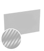 Visitenkarten quer 5/0 farbig 85 x 55 mm mit einseitigem partiellem UV-Lack <br>einseitig bedruckt (CMYK 4-farbig + 1 Silber-Sonderfarbe)