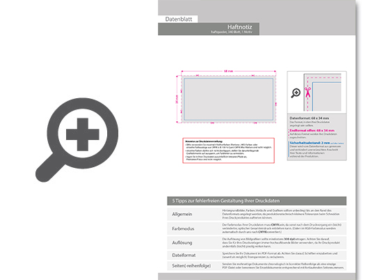 Product Bild haftquader_mit_340_blatt__4-seitiger_schnittkantendruck_mit_1_motiv