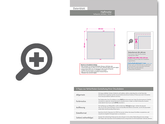 Product Bild haftquader_mit_680_blatt__4-seitiger_schnittkantendruck_mit_1_motiv