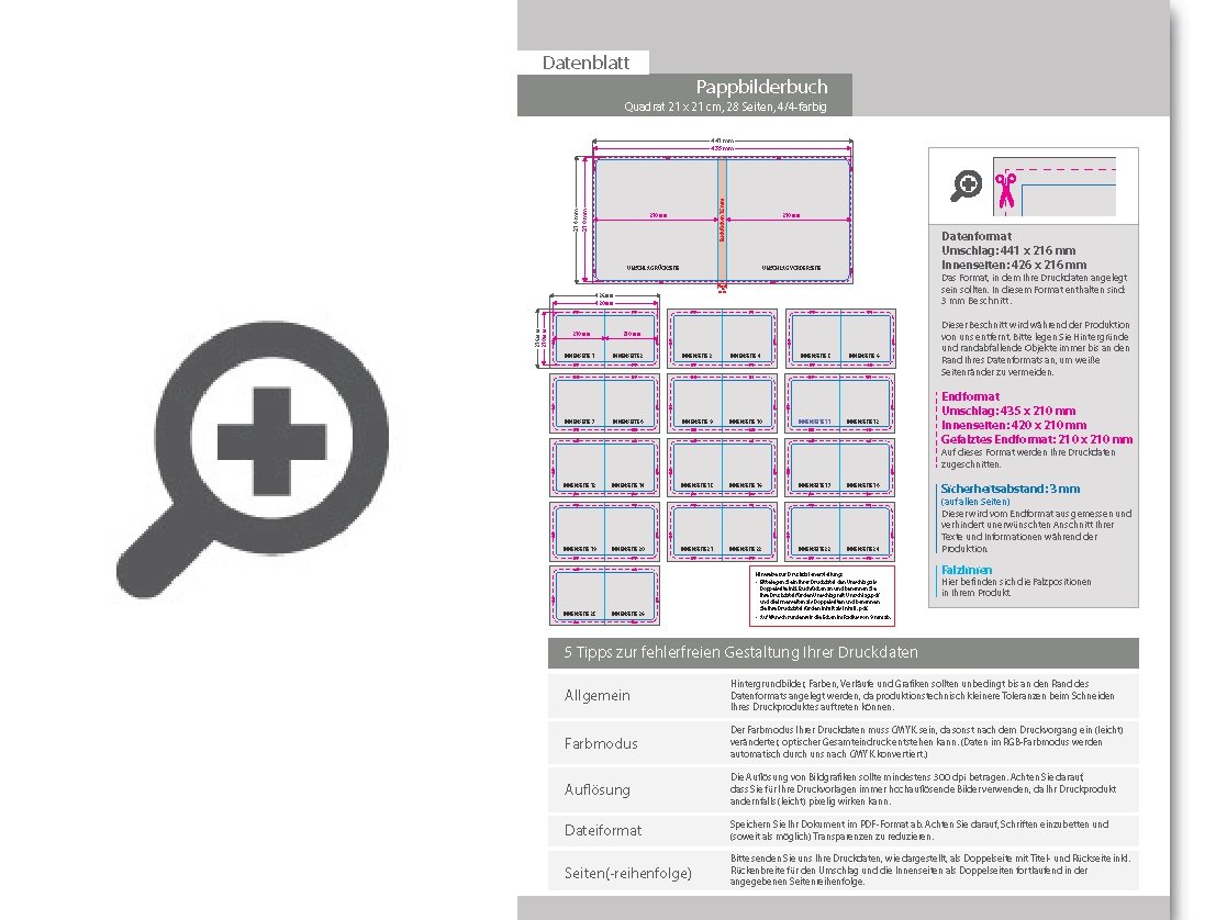 Product Bild pappgetr__nkekarten_mit_lay-flat-bindung__quadrat_21_x_21_cm__28_seiten__4_4-farbig_beidseitig_bedruckt