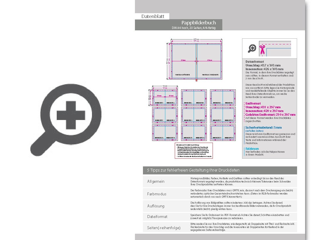 Product Bild pappgetr__nkekarten_mit_lay-flat-bindung__din_a4_hoch__20_seiten__4_4-farbig_beidseitig_bedruckt