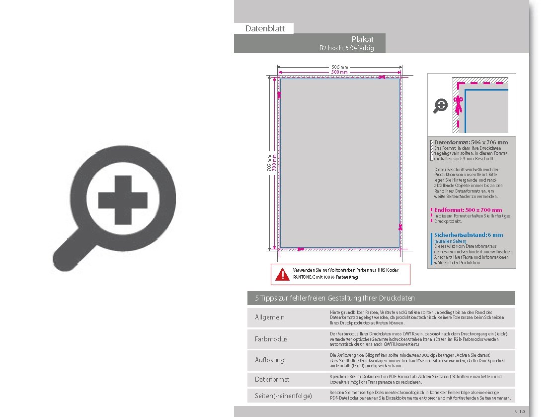 Product Bild plakat_b2_hoch_(500_x_700_mm)_einseitig_5_0-farbig_bedruckt_(cmyk_4-farbig_+_1_sonderfarbe_hks_oder_pantone)
