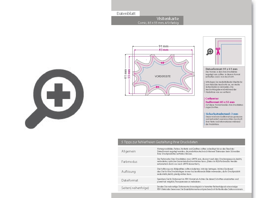 Product Bild visitenkarte_comic__85_x_55_mm__1-seitig__4_0-farbig_cmyk
